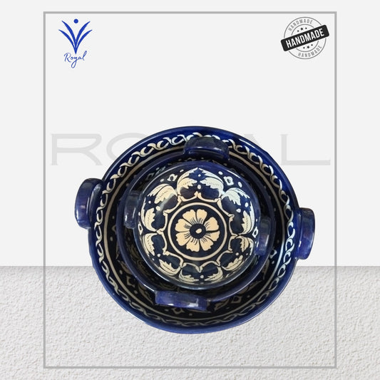 Multani Blue Pottery Karahi