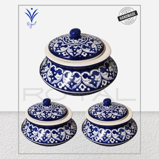 Blue Pottery Handi Set – Cookware
